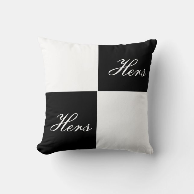 Color Block Pillow Hers (Front)