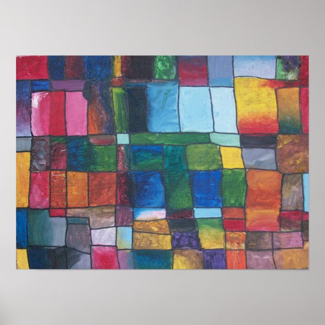 Color Block Poster (Front)
