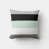 Handmade Ochre Colorblock Throw Pillow (20)