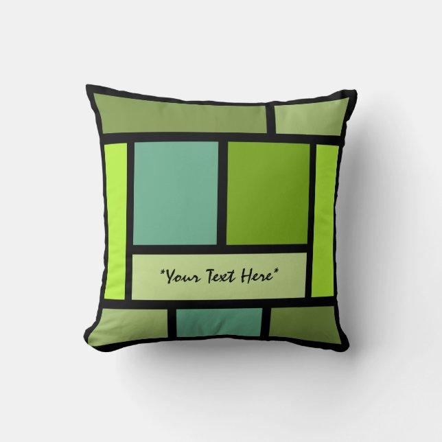 Color Block Throw Pillow 03 (Front)