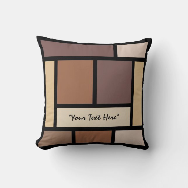 Color Block Throw Pillow 04 (Front)