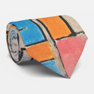 Color Block Tie – Modern Statement
