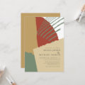 Color Block Wedding Autumn ID740 Invitation | Zazzle