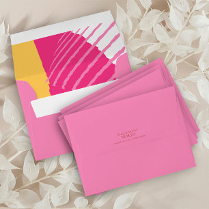 Color Block Wedding Summer ID740 Envelope
