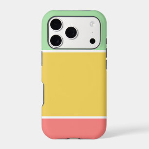 Color Blocks Yellow, Green, Pink iPhone 17 Pro Case