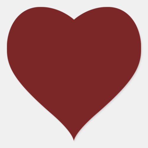 color blood red heart sticker