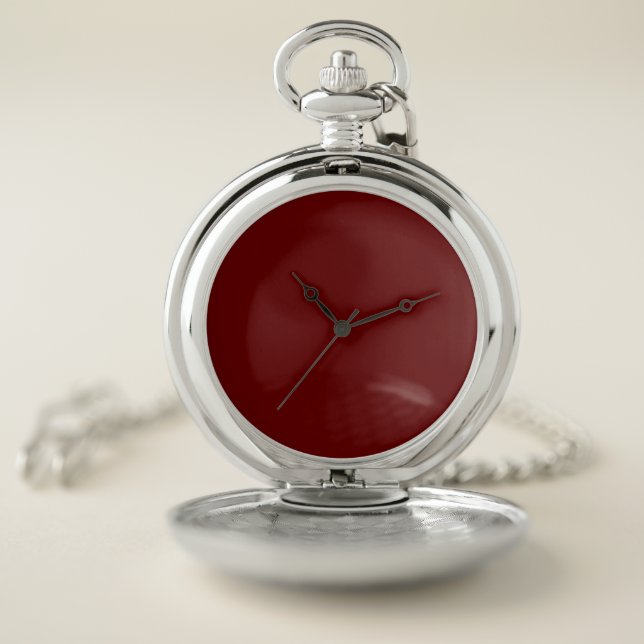 color blood red pocket watch (Inside)
