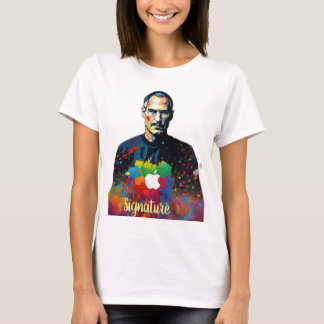 Color Burst Apple Logo Tee