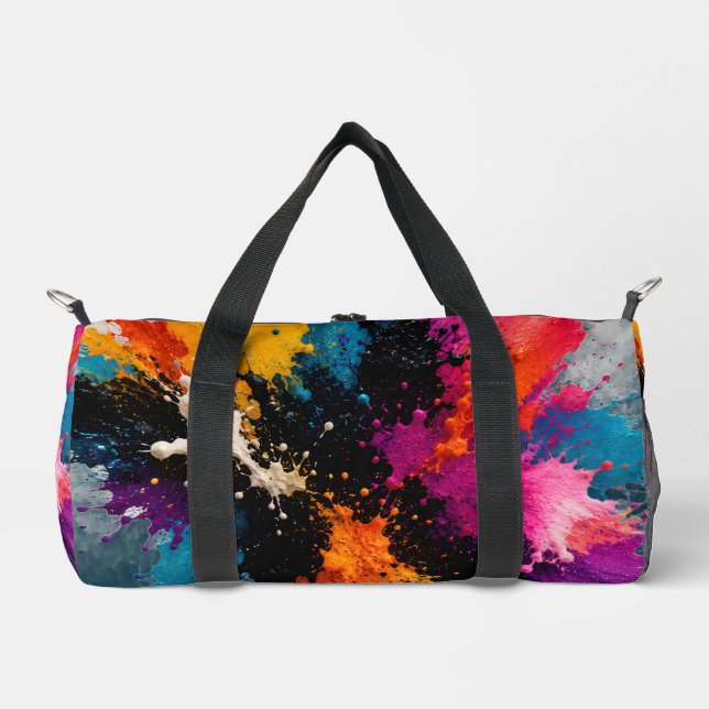 Color Burst Duffel Bag (Front)