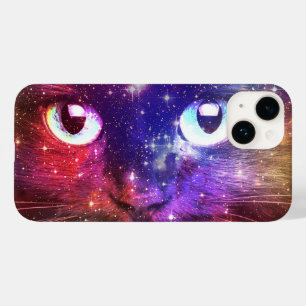 Color Burst Galaxy Cat Case-Mate iPhone 14 Case