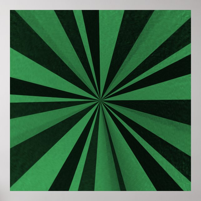 Color Burst - Green Poster (Front)