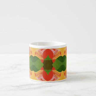 Color Burst Kaleidoscope Espresso Cup