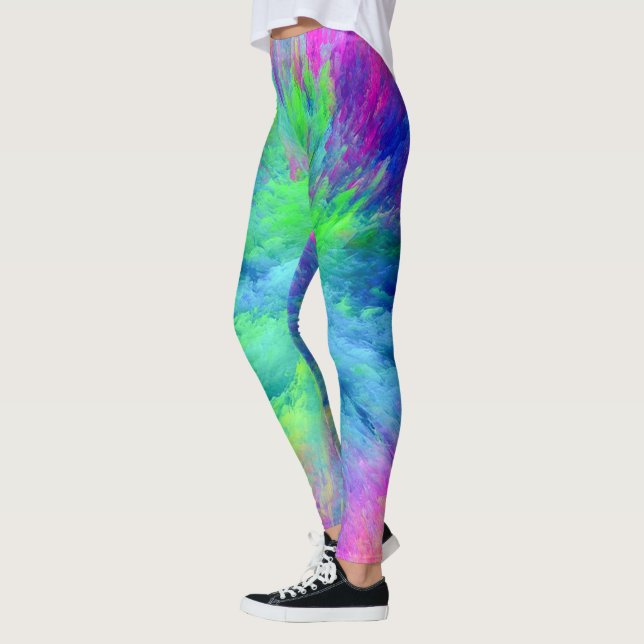 Color Burst Leggings (Left)