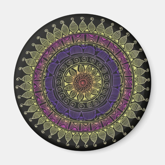 Color burst magnet (Front)