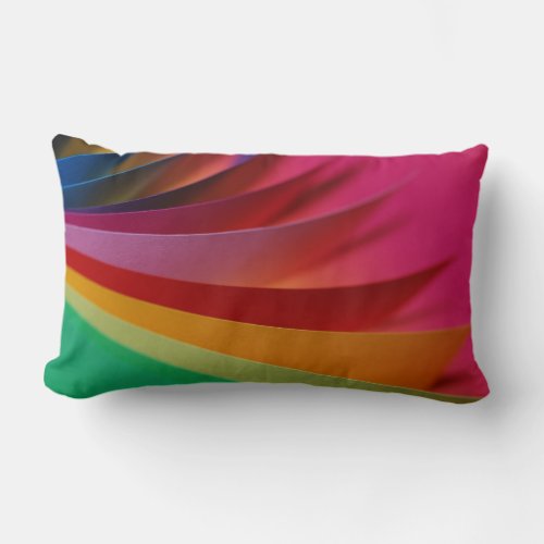 Color Burst Stylish Multi_Colored Throw Pillows Lumbar Pillow