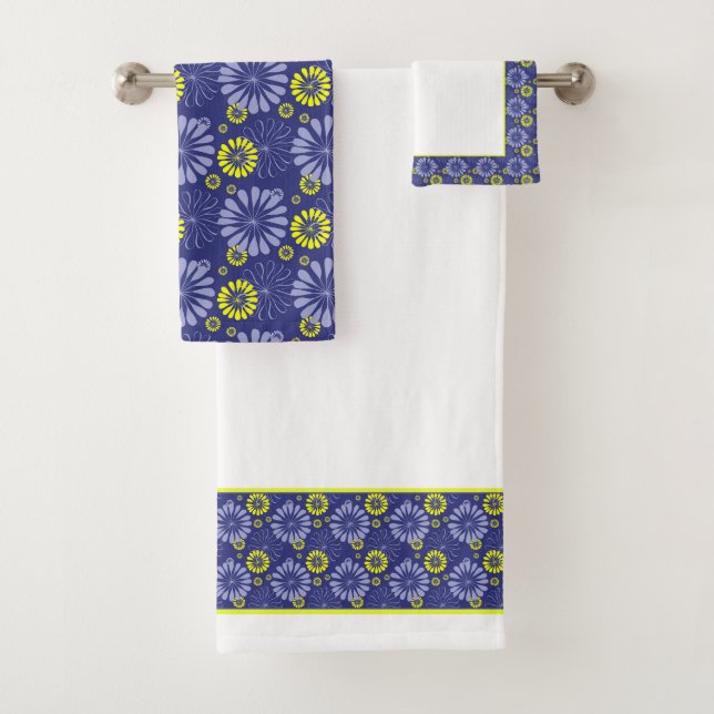 Color Bursts Bath Towel Set (Insitu)