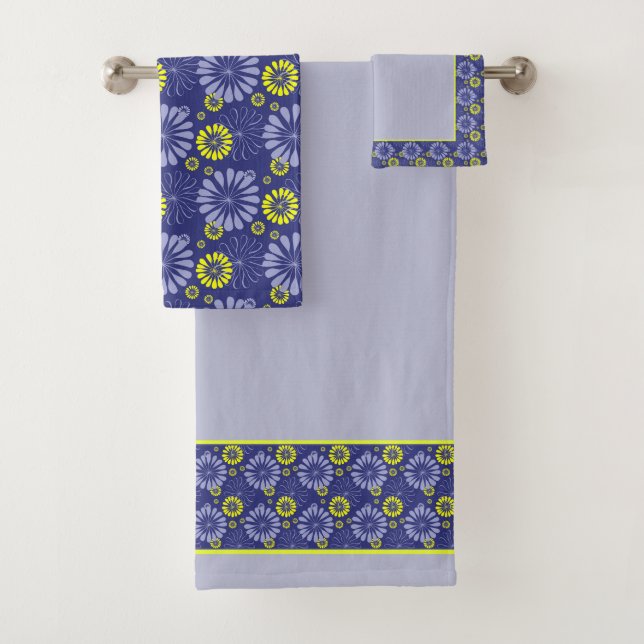 Color Bursts Bath Towel Set (Insitu)