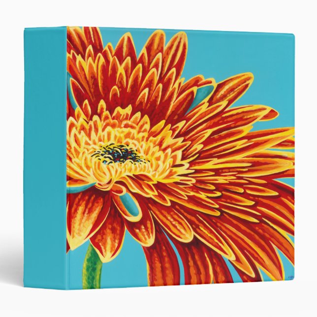 Color Bursts I 3 Ring Binder (Front/Spine)