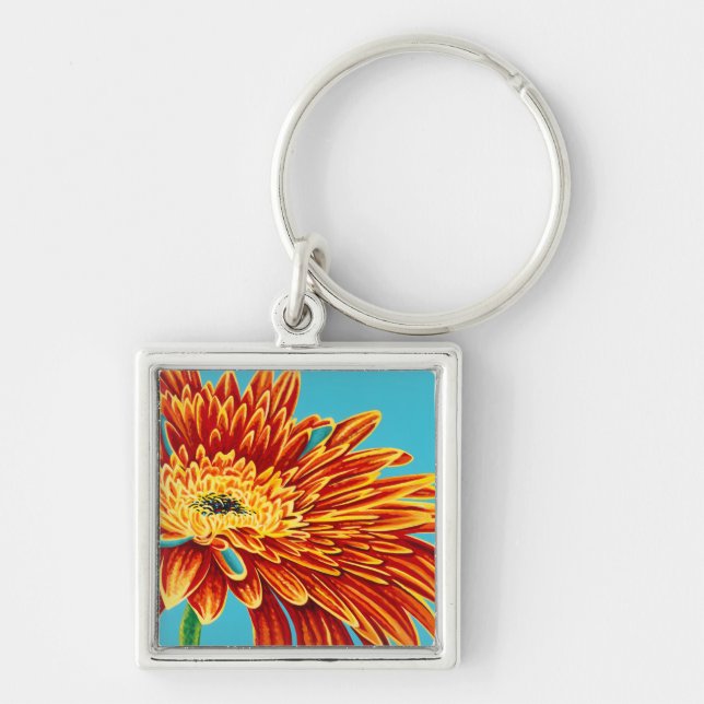 Color Bursts I Keychain (Front)