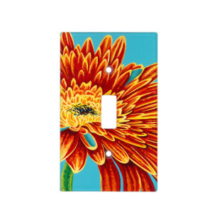 Color Bursts I Light Switch Cover
