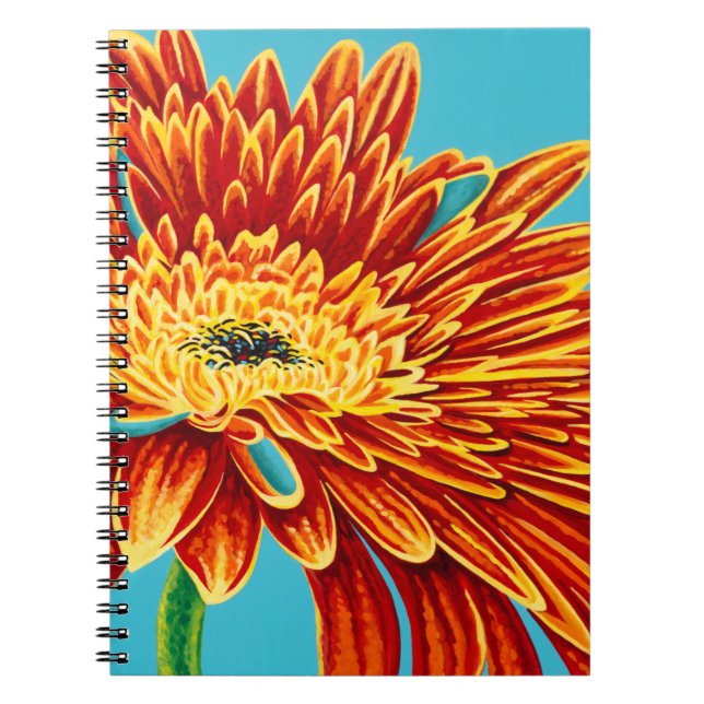 Color Bursts I Notebook (Front)