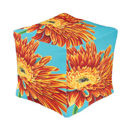 Color Bursts I Pouf