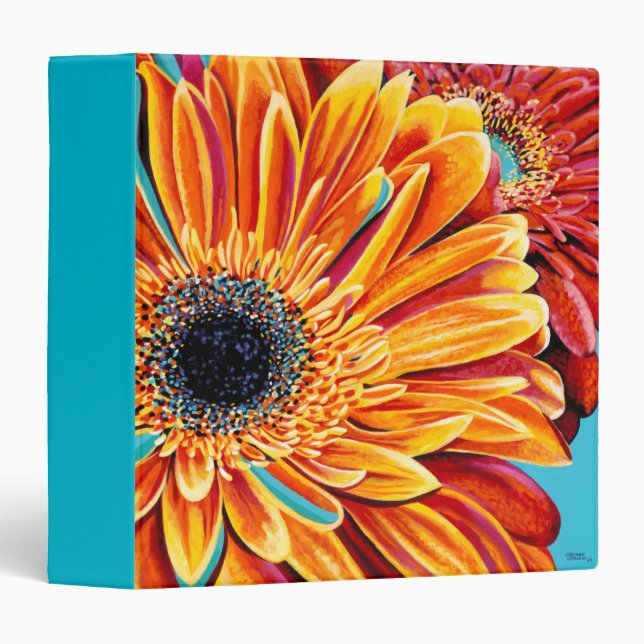 Color Bursts II 3 Ring Binder (Front/Spine)