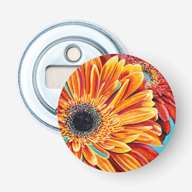 Color Bursts II Bottle Opener (Front)