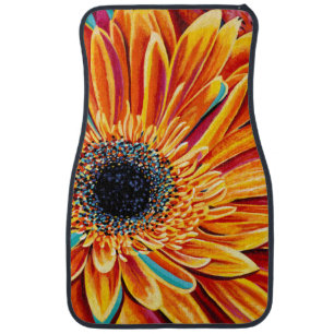 Color Bursts II Car Floor Mat