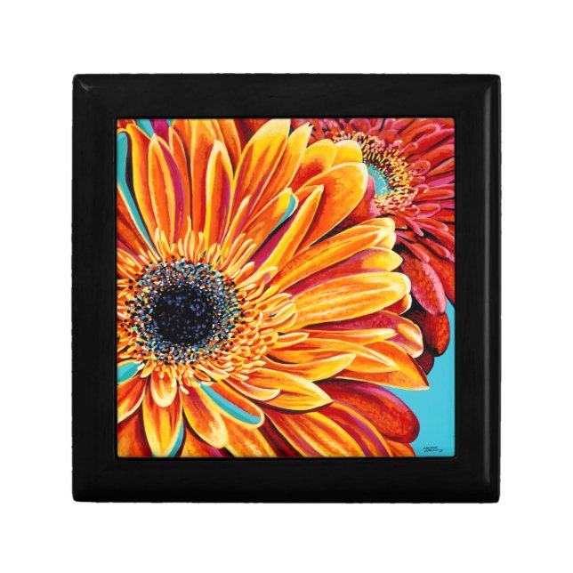 Color Bursts II Jewelry Box (Front)