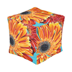 Color Bursts II Pouf