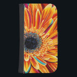 Color Bursts II Samsung S4 Wallet Case<br><div class="desc">Floral</div>