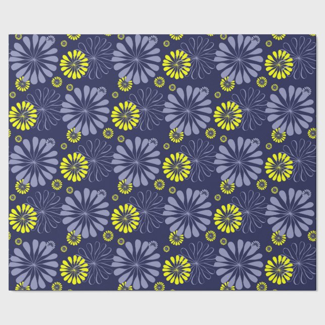 Color Bursts Wrapping Paper (Seam)