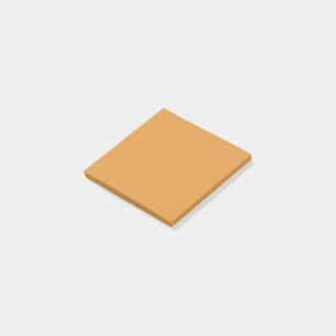 color butterscotch post-it notes