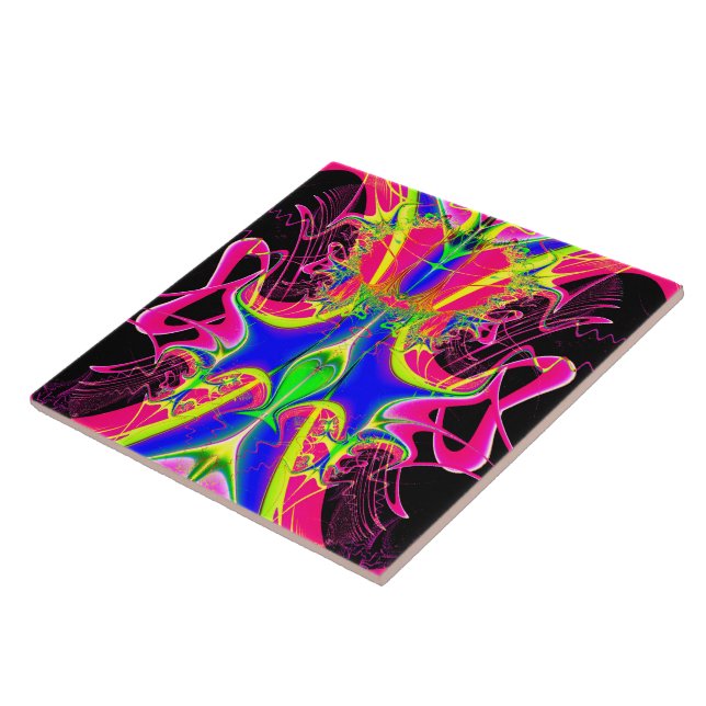 Color Cacophony  Fractal Tile (Side)