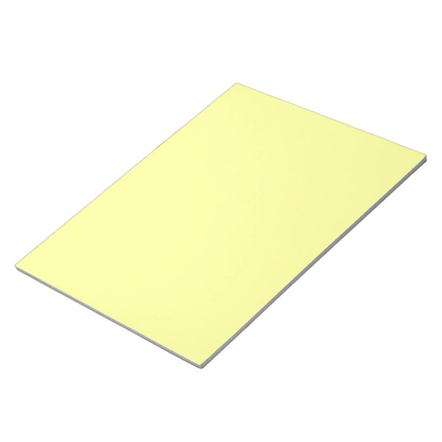 color canary yellow notepad (Angled)