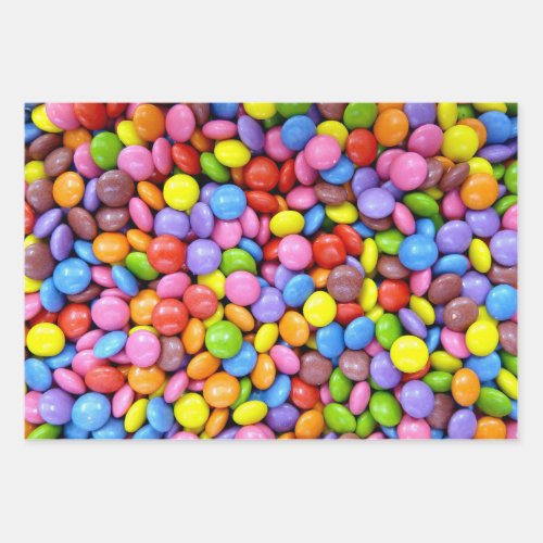 Color candy wrapping sheet paper