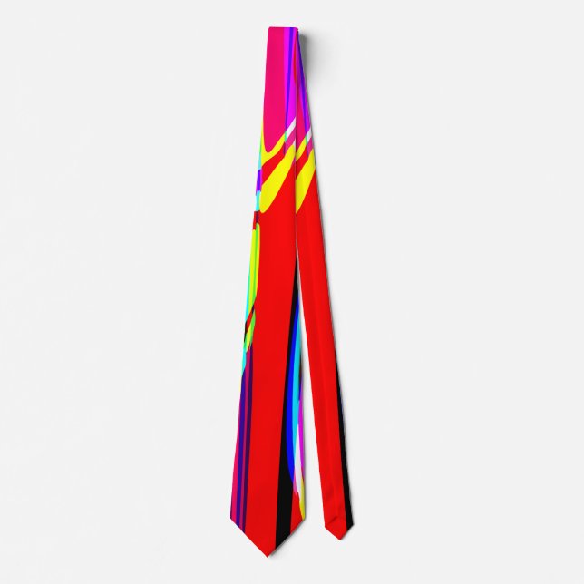 Color Cascade Neck Tie (Front)