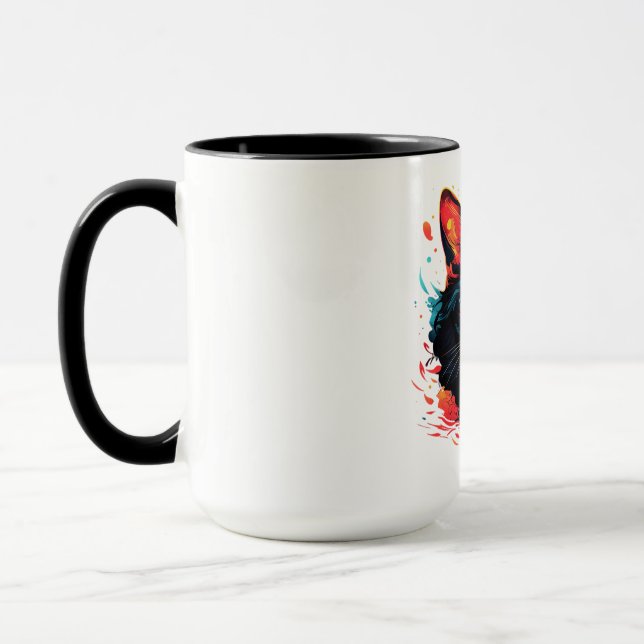COLOR CAT  MUG (Left)