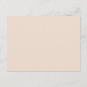 color champagne pink postcard