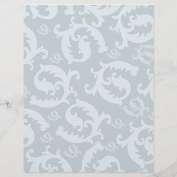 Color Changing Flourish Scrapbook Pages Stationary by capturedbyKC at Zazzle