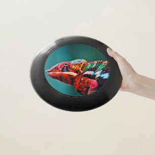 Color Changing Rainbow Chameleon Reptile Wham-O Frisbee
