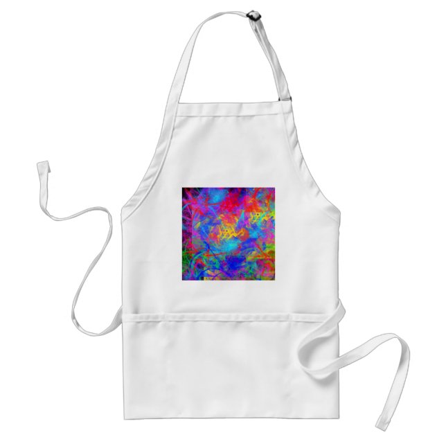 Color Chaos Adult Apron (Front)