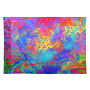 Color Chaos Cloth Placemat