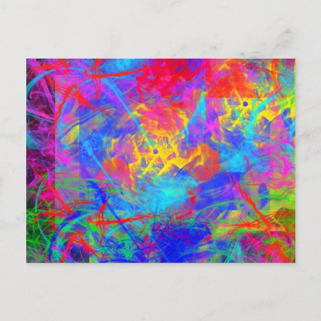 Color Chaos Postcard (Front)
