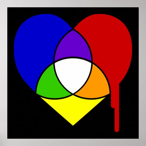 color chart heart