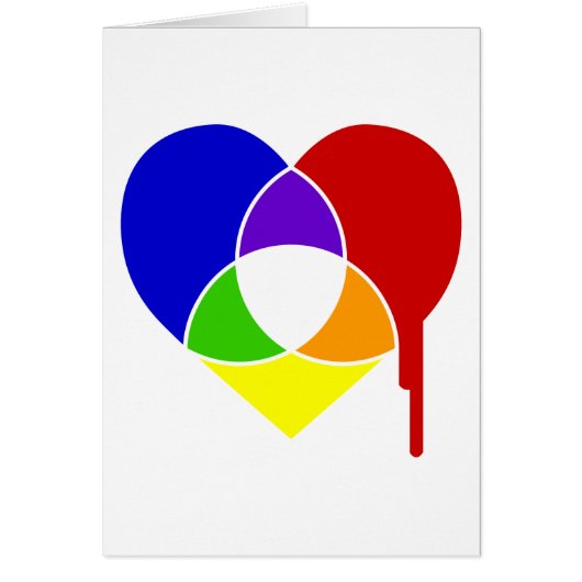 color chart heart cards (Front)