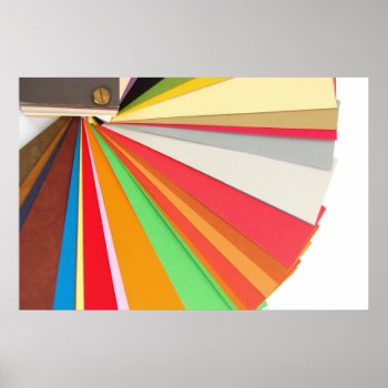 Color Chart Poster by sirylok at Zazzle