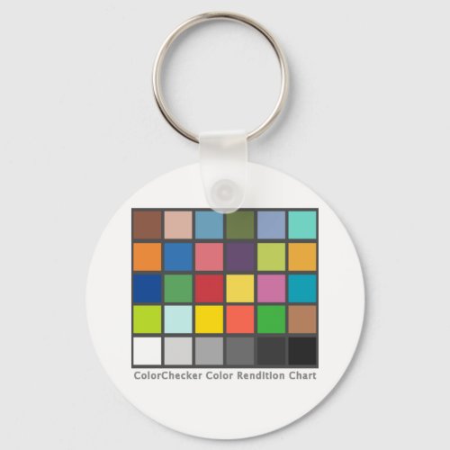 Color Checker Table Keychain