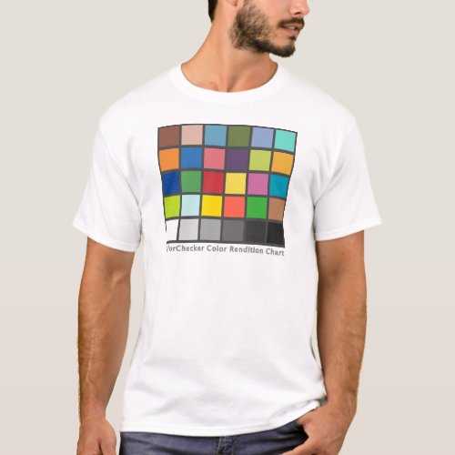Color Checker Table T_Shirt
